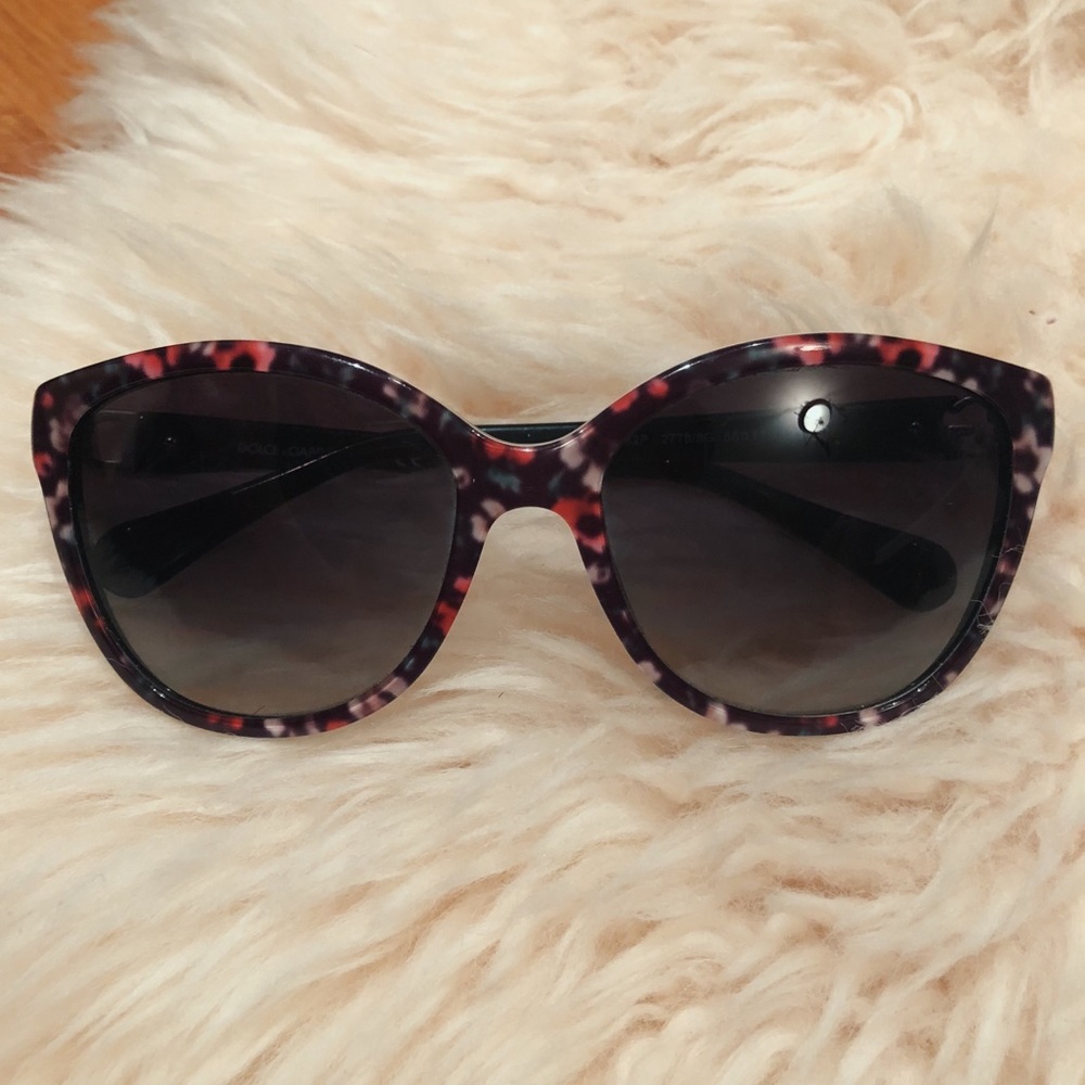 Dolce & Gabbana colorful spotted sunglasses